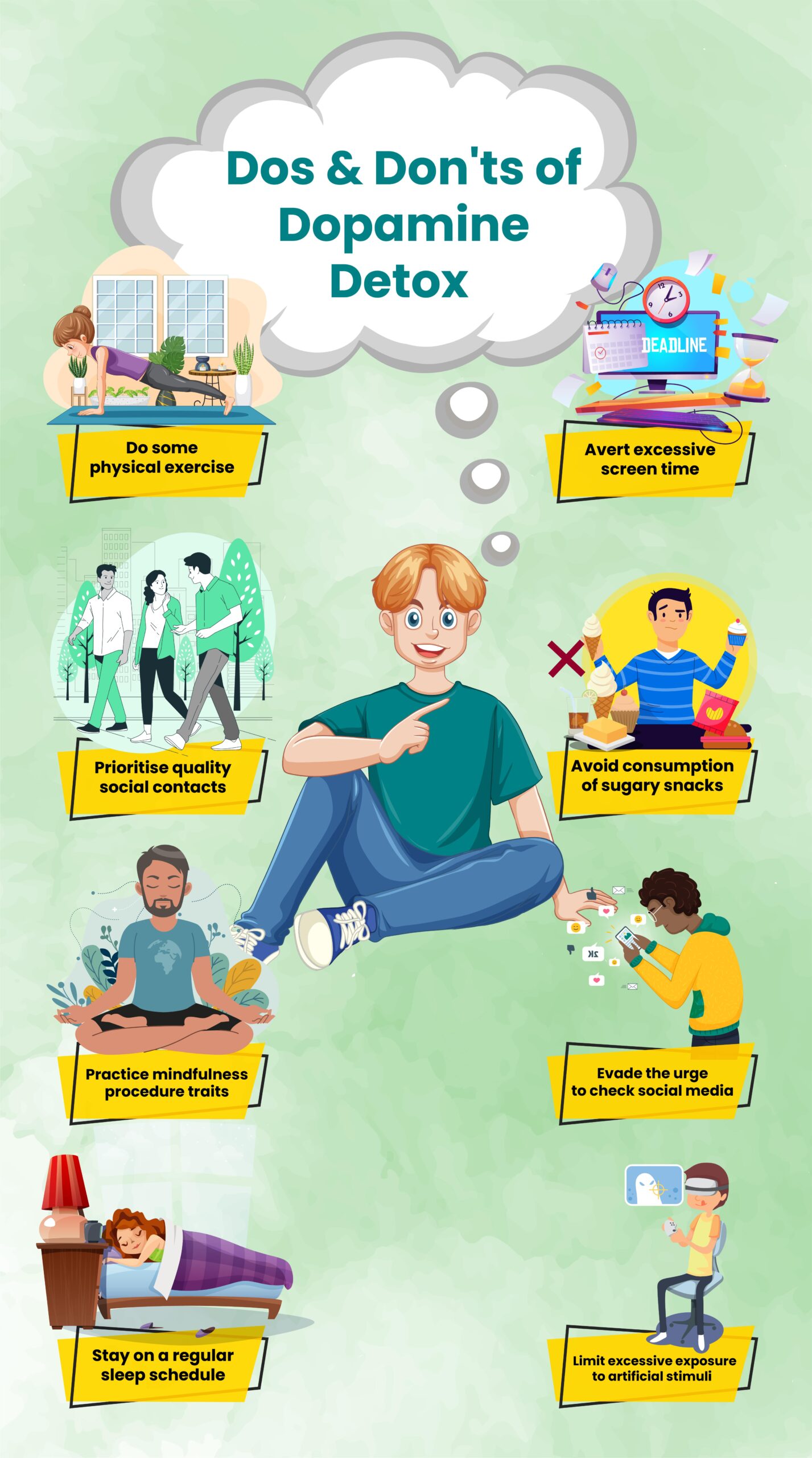 Infographics -  Dopamine Detox-dos-and-donts